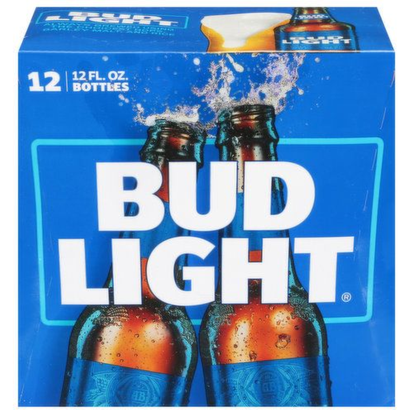 Bud Light 12 Pack 12 oz Bottles