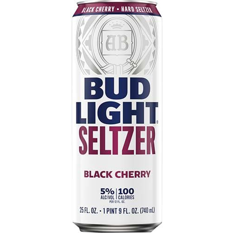 Bud Light Black Cherry Seltzer 25oz Can