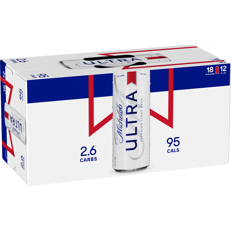 Michelob Ultra 18 Pack 12 oz Cans