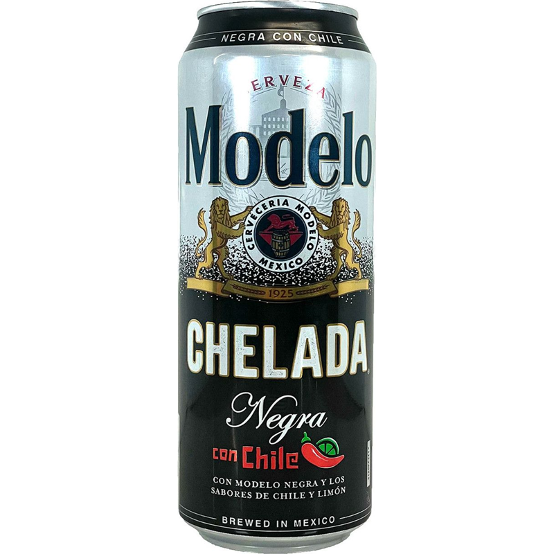 Modelo Chelada Negra Con Chile 24oz Can