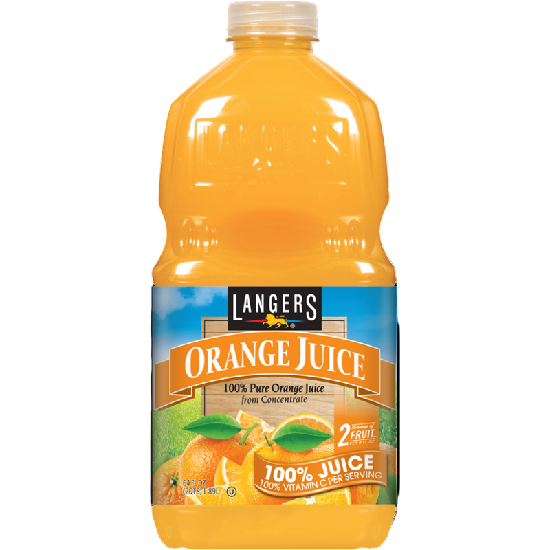 Langers Orange Juice 64oz