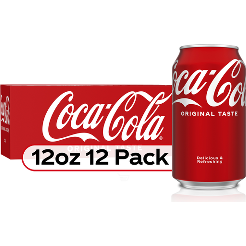 Coca-Cola Fridge Pack 12 Pack 12 oz Cans