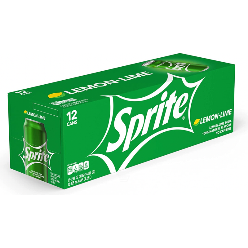 Sprite Lemon-Lime Soda 12 Pack 12 oz Cans