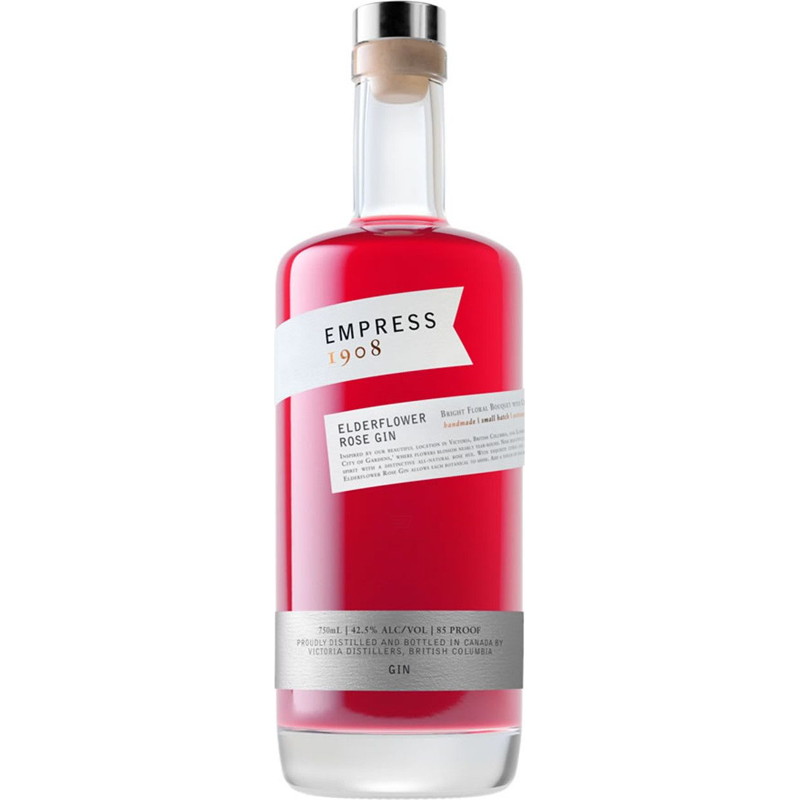 Empress 1908 Elderflower Rose Gin 750mL Bottle