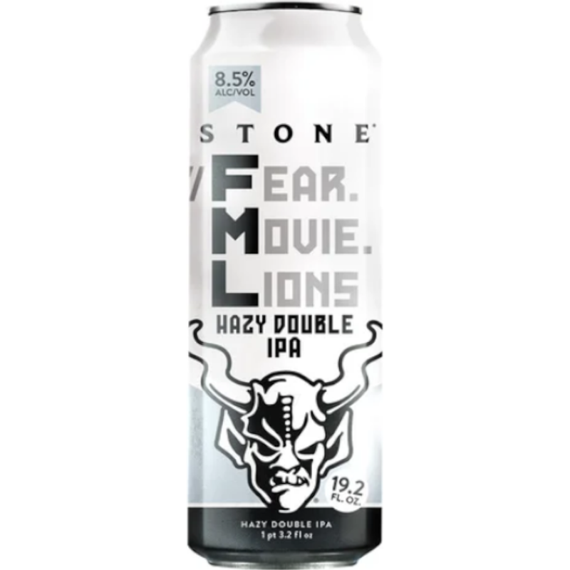 Stone ///Fear.Movie.Lions Hazy Double IPA 19.2oz Can