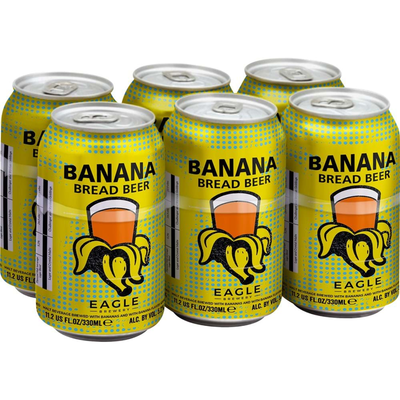 Eagle Brewery Banana Bread Beer 6 Pack 11.2oz Cans