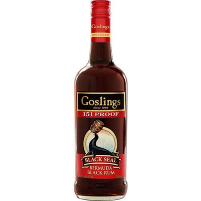 Gosling's Black Seal Black Rum 151 Proof 750mL