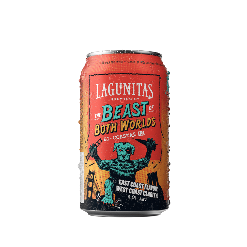 Lagunitas Brewing Co The Beast Both Worlds Coastal IPA