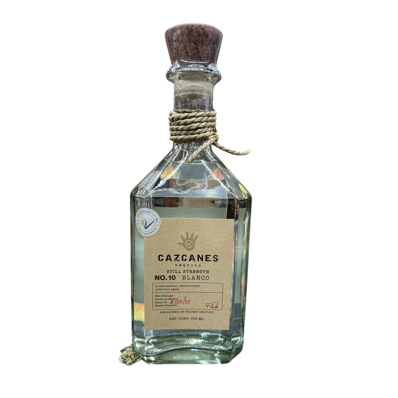 Cazcanes Blanco No. 10 Tequila 750mL Bottle