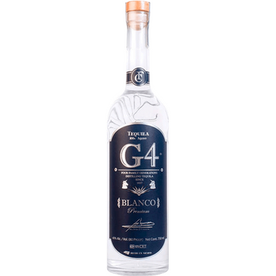 G4 Tequila Blanco, 750 ml Bottle (40% ABV)