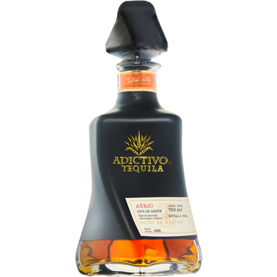 Adictivo Anejo Black Tequila 750mL Bottle