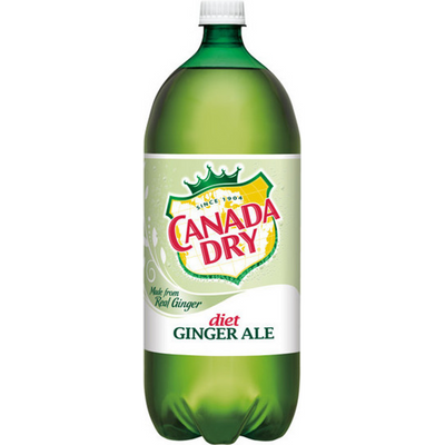 Canada Dry Diet Ginger Ale Caffeine Free 2L Bottle