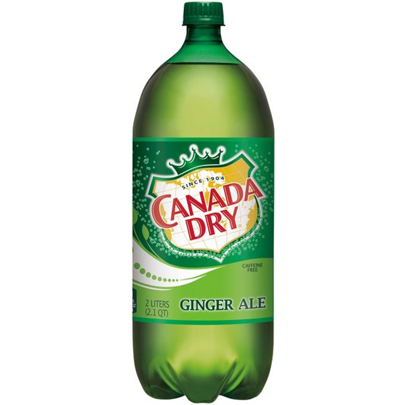 Canada Dry Ginger Ale Caffeine Free 2L Bottle