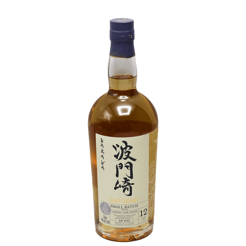 Hatozaki 12 Year Umeshu Cask Finish Small Batch Whisky 750ml Bottle