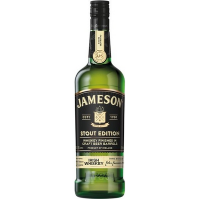 Jameson Caskmates Irish Whiskey - Aged in Craft Beer Barrels - Stout Edition 750mL