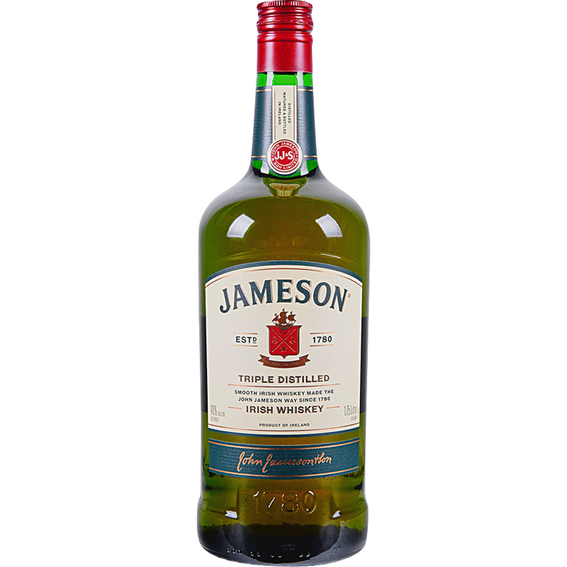 Jameson Triple Distilled Irish Whiskey 1.75L