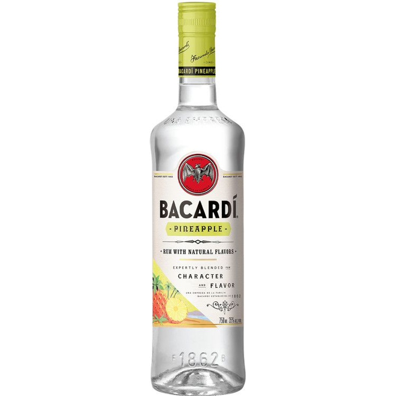 Bacardi Pineapple Fusion Pineapple Rum 750mL