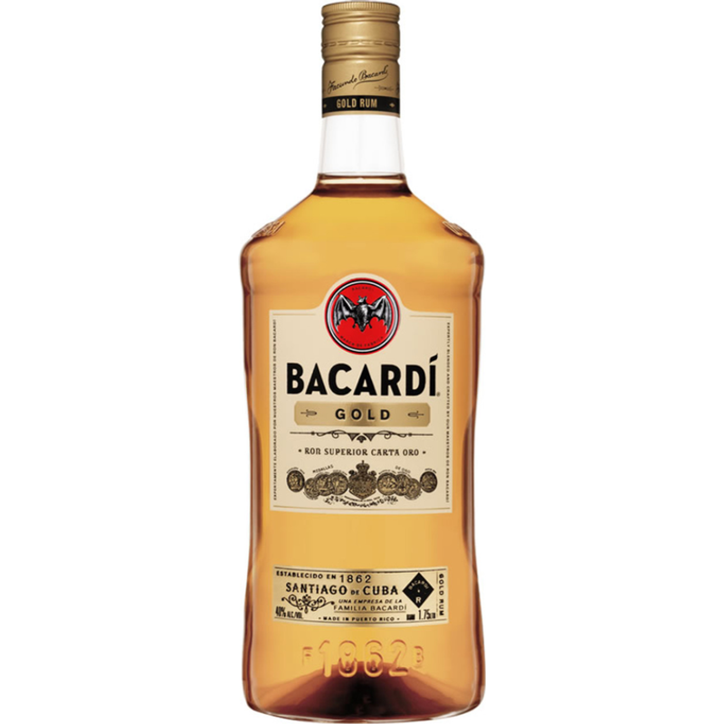 Bacardi Gold Original Premium Crafted Rum 1.75L