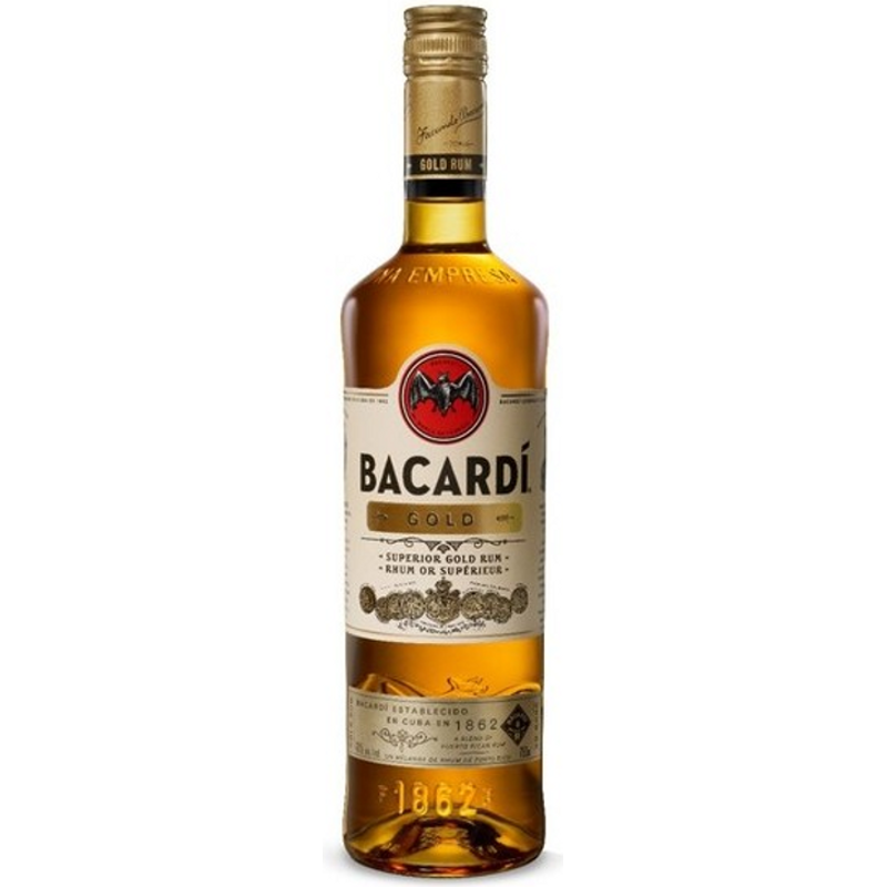 Bacardi Gold Original Premium Crafted Rum - Traveler 750mL