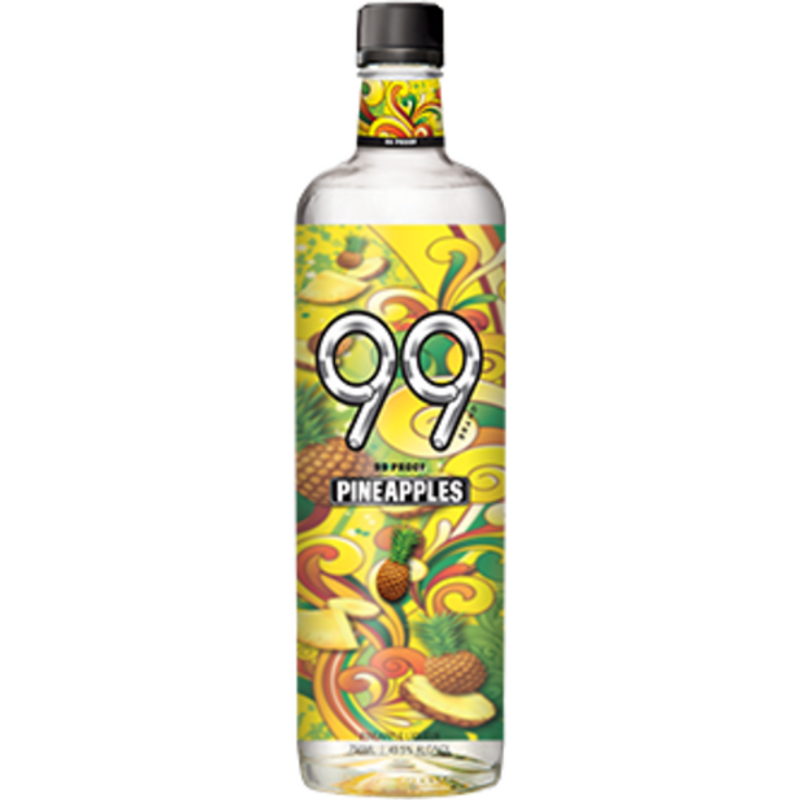 99 Pineapples Schnapps Liqueur Fruit 50mL Bottle