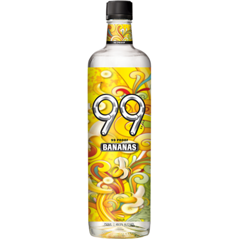 99 Bananas Schnapps Liqueur 750mL