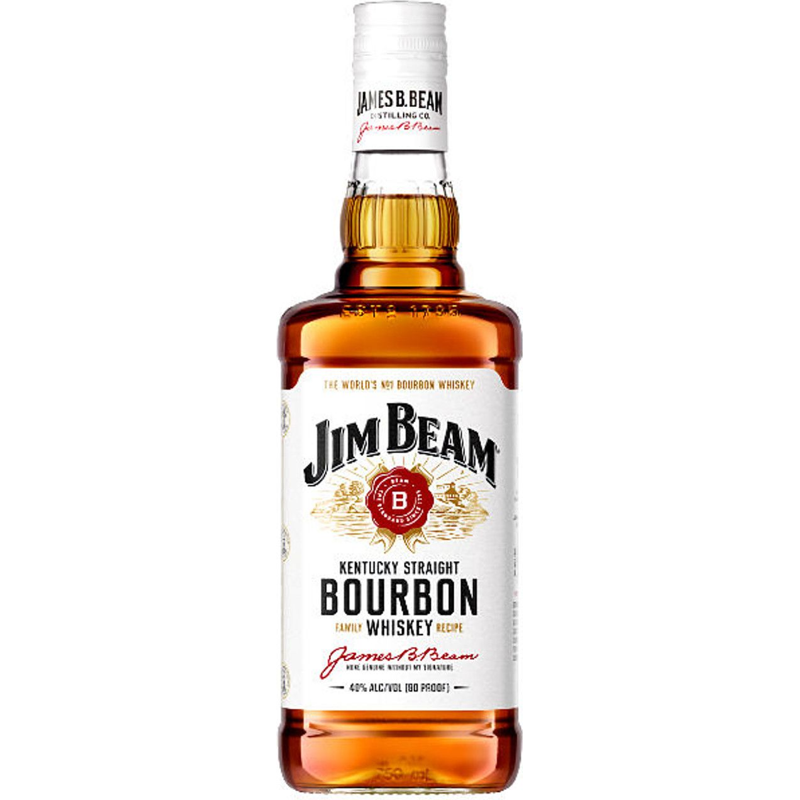 Jim Beam Kentucky Straight Bourbon Whiskey 750mL