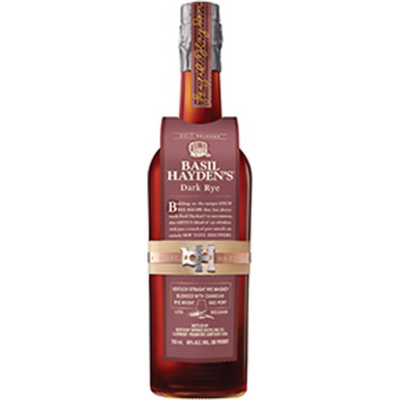 Basil Hayden's Dark Rye Kentucky Straight Rye Whiskey blended with Canadian Rye Whisky and Port 750mL