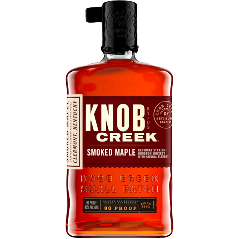 Knob Creek Kentucky Straight Smoked Maple Bourbon Whiskey 750 Ml Bottle