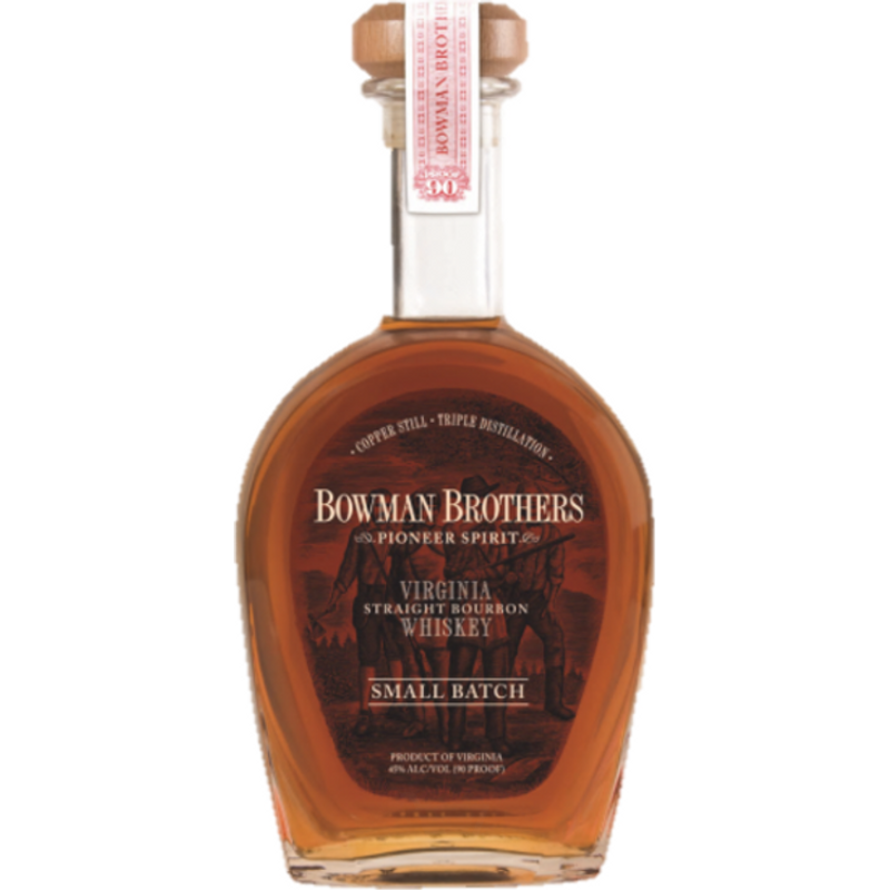 Bowman Brothers Pioneer Spirit Virginia Straight Bourbon Whiskey Small Batch 750mL