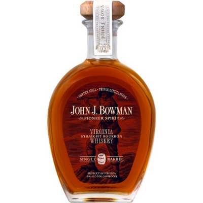 John J. Bowman Single Barrel Bourbon Whiskey 750mL