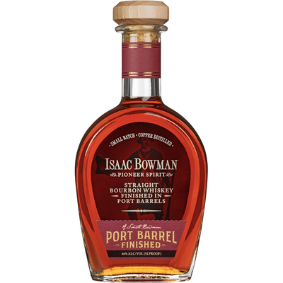 Isaac Bowman Port Barrel Finished Bourbon 750ml Bottle