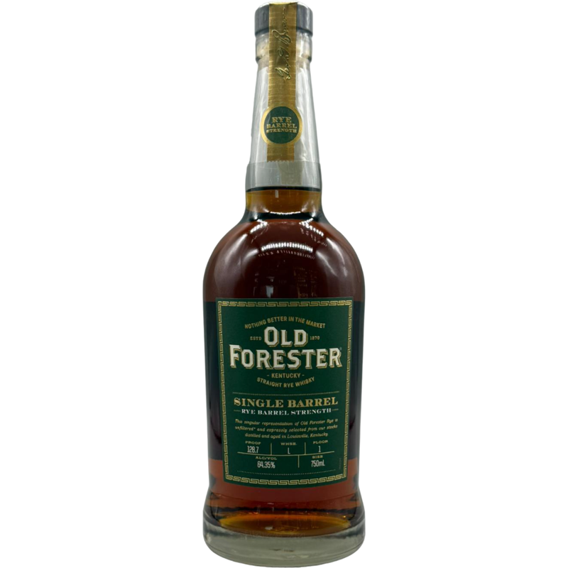 Old Forester Kentucky Straight Rye Whisky 750ml