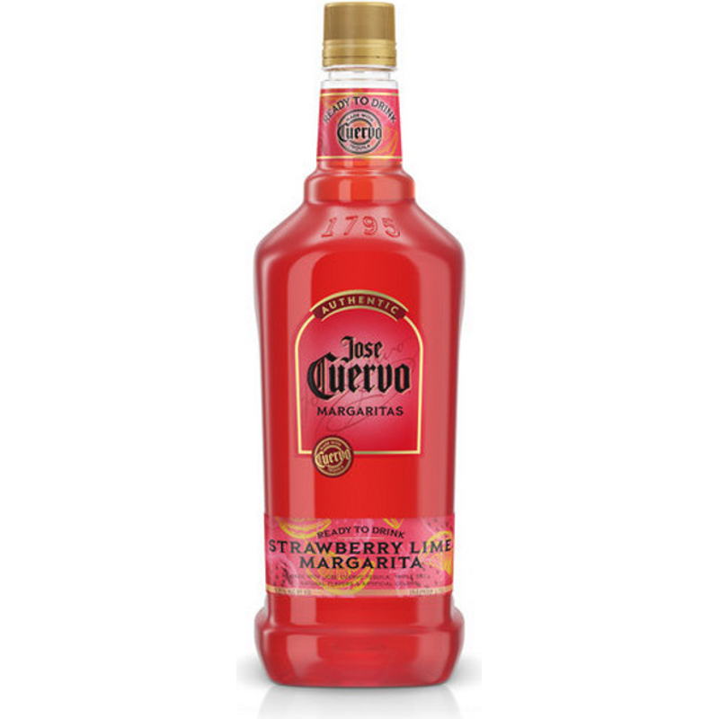 Jose Cuervo Authentic Margaritas Strawberry Lime 1.75L