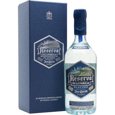 Jose Cuervo Reserva De La Familia Platino Tequila 750mL