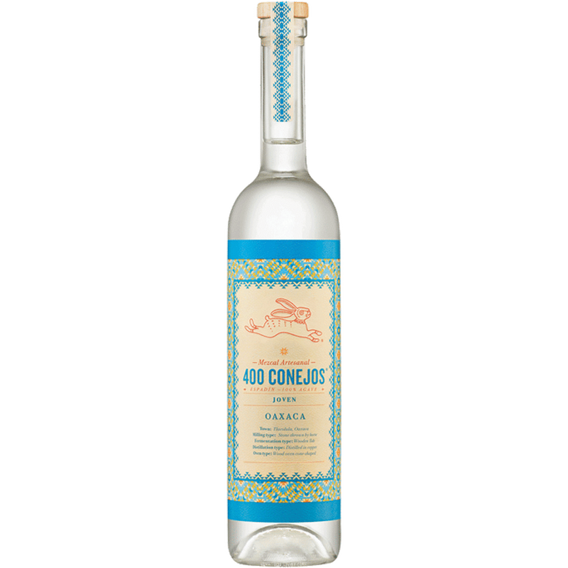 400 Conejos Joven Oaxaca Mezcal 750ml Bottle