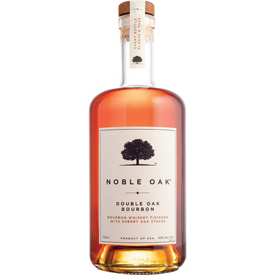 Noble Oak Double Oak Bourbon Bourbon Whiskey finished with Sherry Oak Staves 750mL