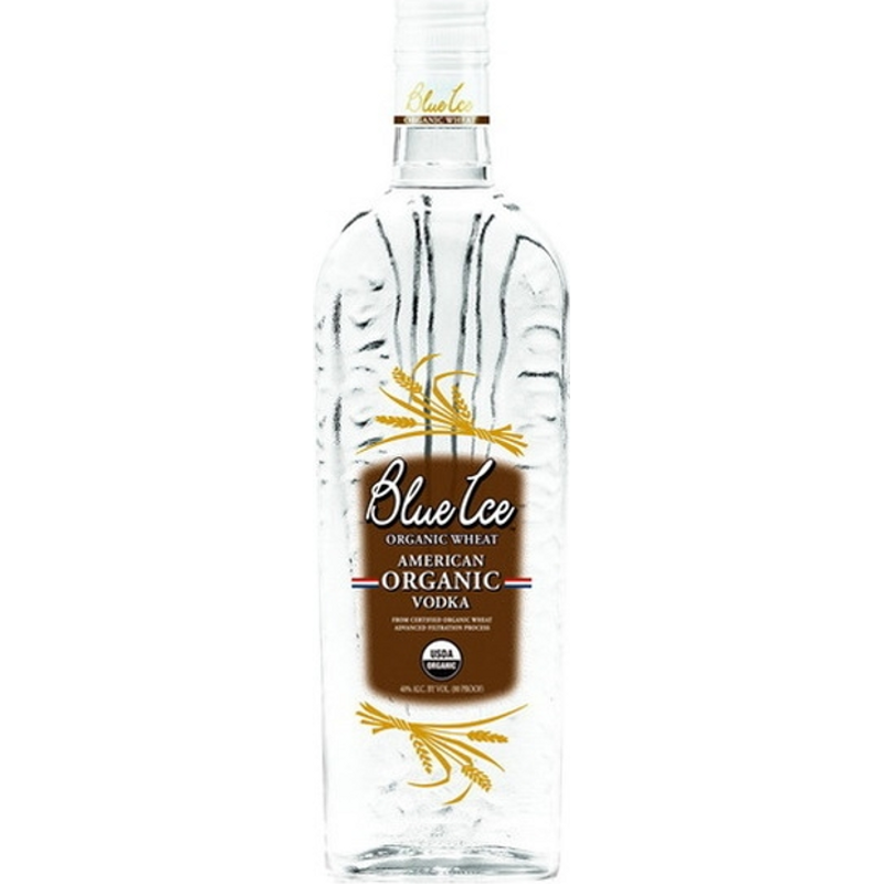 Blue Ice Organic Vodka 750ml Bottle