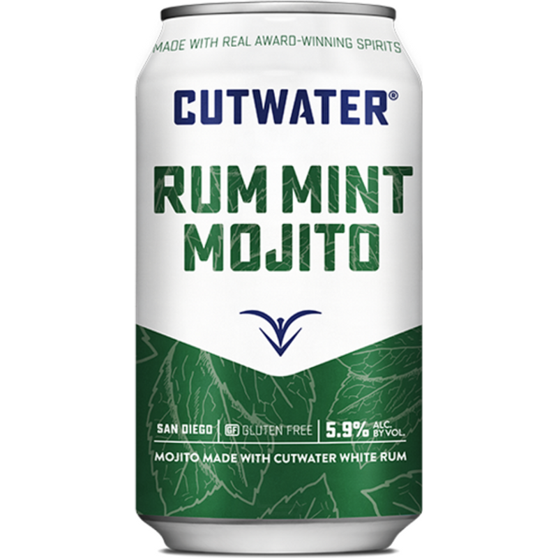 Cutwater Rum Mint Mojito 4 x 12oz Cans