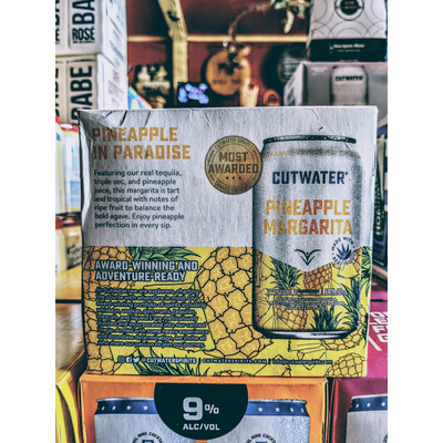 Cutwater Pineapple Margarita 4 Pack Cocktail