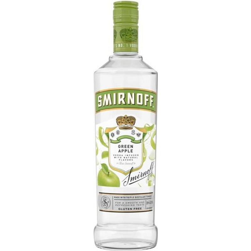 Smirnoff Twist Green Apple Vodka 750mL