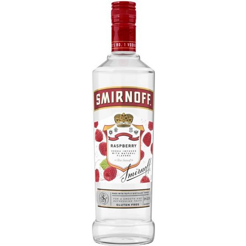 Smirnoff Twist of Raspberry Vodka 750mL