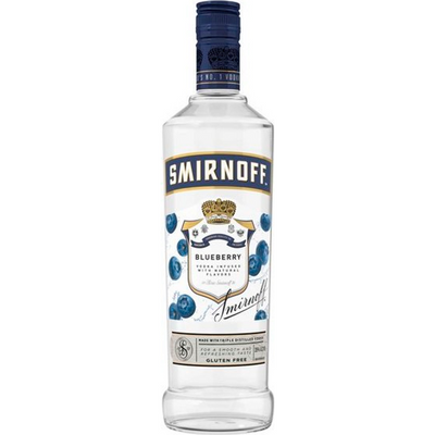 Smirnoff Twist of Blueberry Vodka 750mL