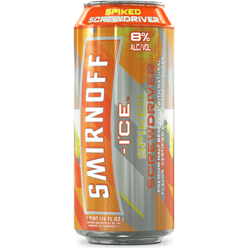 Smirnoff Ice Smash Screwdriver Malt Liquor 24 oz Can