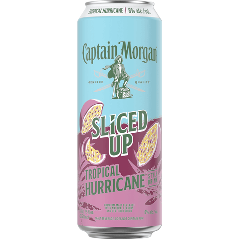 Captain Morgan Tropical Hurricane 7.5oz Can