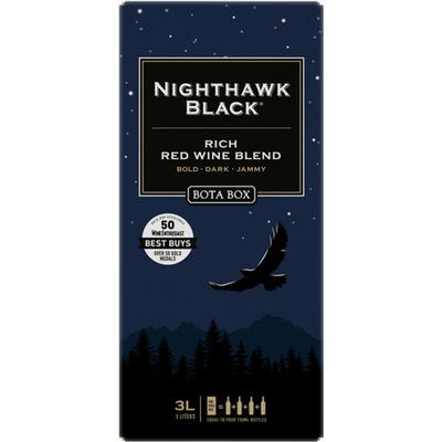 Bota Box Nighthawk Black Red Wine Blend Box 3L