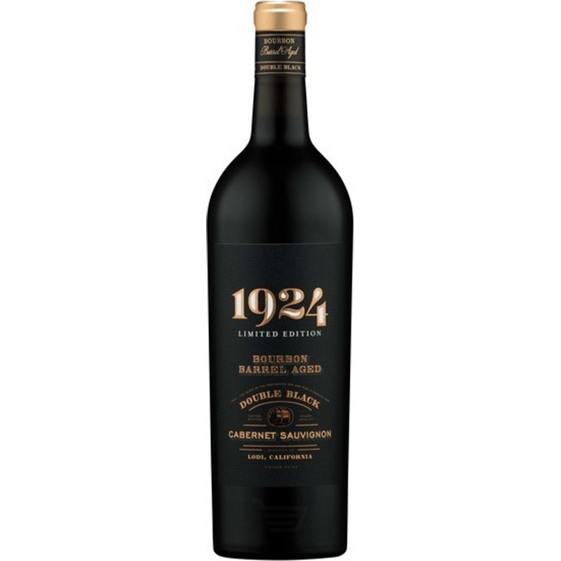 1924 Double Black Bourbon Barrel Aged Cabernet Sauvignonn 750ml Bottle