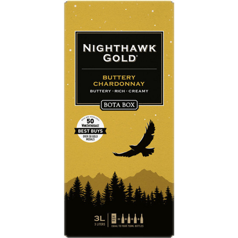 Bota Box Nighthawk Buttery Chardonnay 3L Box