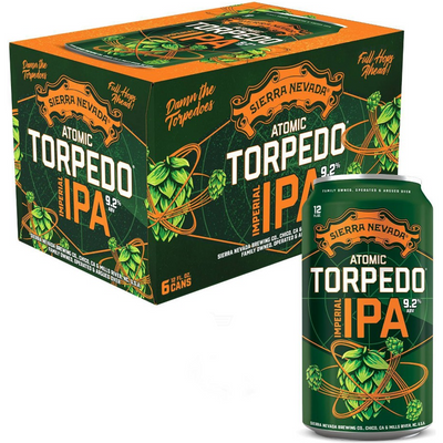 Sierra Nevada Atomic Torpedo Imperial IPA - 6 Pack 12oz Cans