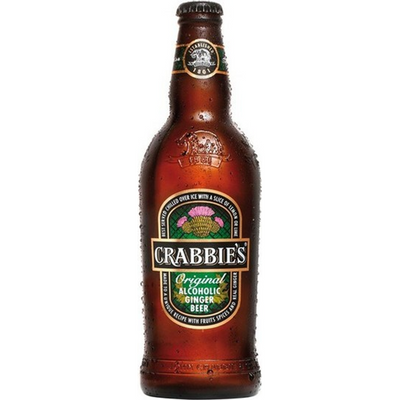 Crabbie's Alcohol Ginger Beer 16.9 oz Bottle