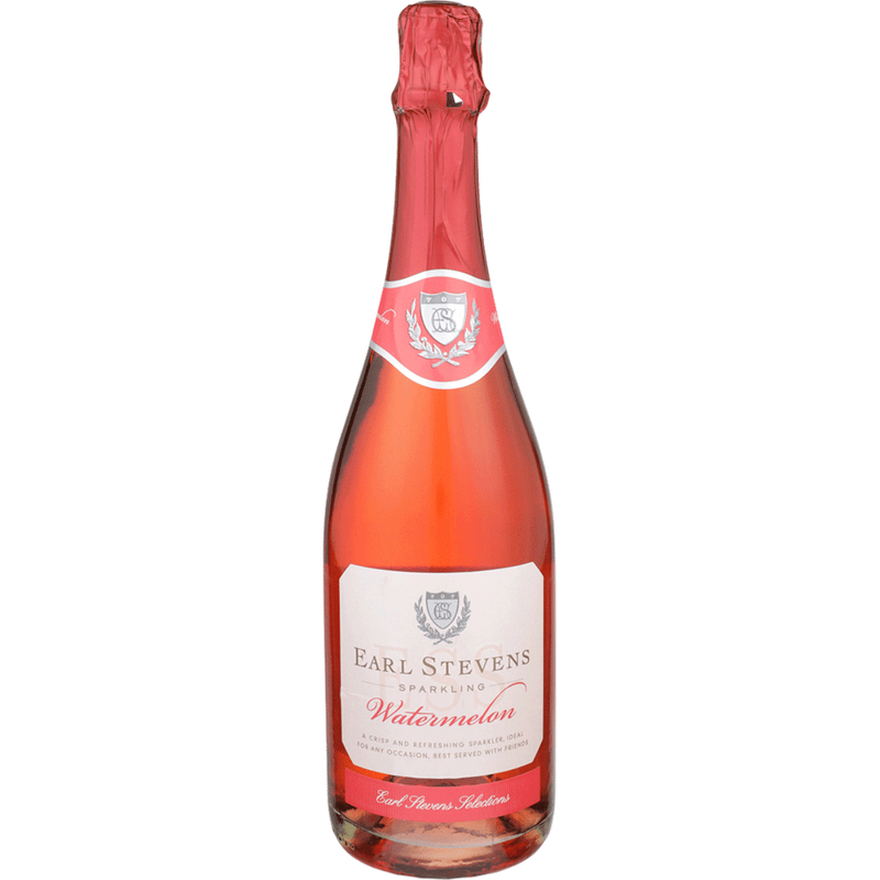 Earl Stevens Sparkling Watermelon Flavored Wine 750mL Bottle